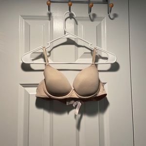 PINK cream bra